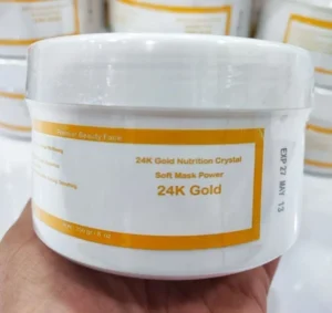 ماسک هیدروژلی طلا 24K برند premier beauty face
