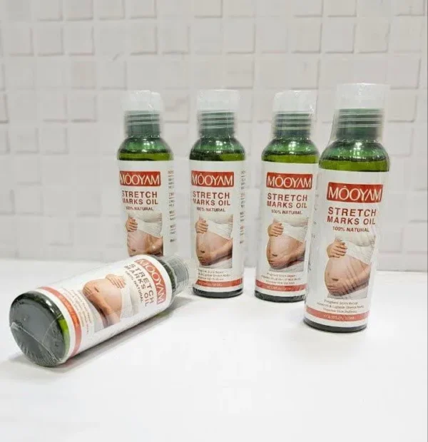 روغن 100%اورگانیک درمان استرچ مویام 100میل
