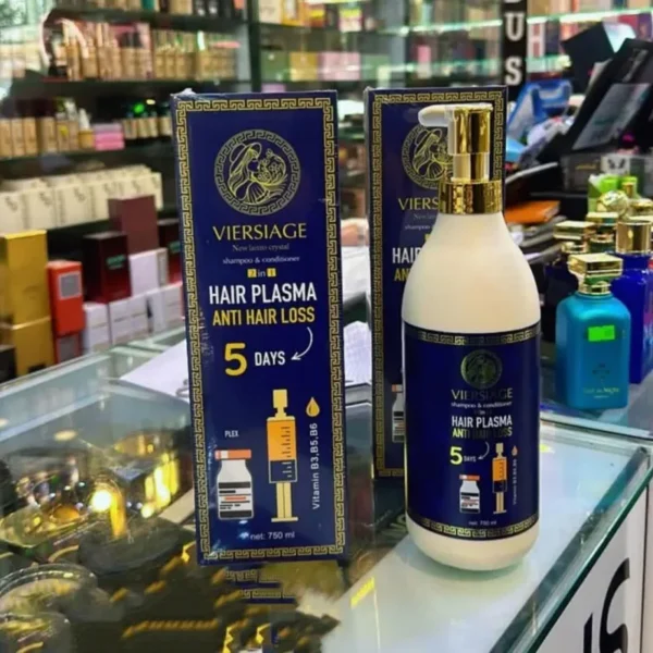 شامپو کراتینه ضدریزش مو ورساچ 750میل
