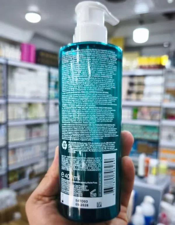 ژل شستشوی ضد جوش افکلار لاروش پوزای 400میل