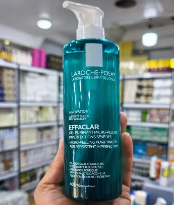 ژل شستشوی ضد جوش افکلار لاروش پوزای 400میل