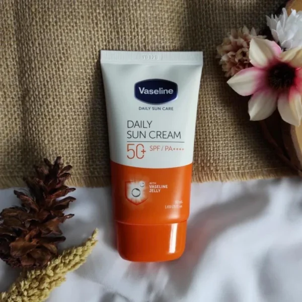 کرم ضدآفتاب وازلین SPF50