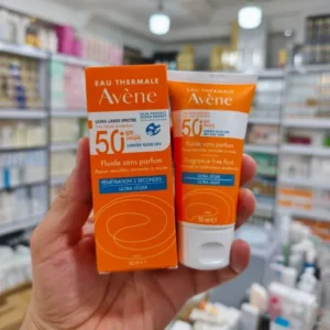 ضدآفتاب پوست حساس و خشک بی رنگ اون spf50