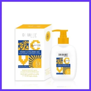 لوسیون ضدآفتاب ویتامین C و آبرسان دکتر راشل SPF50