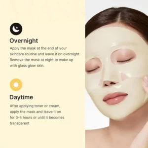 ماسک ورقه ای کوجیک اسید و زردچوبه مدی کیوب 28گرم
