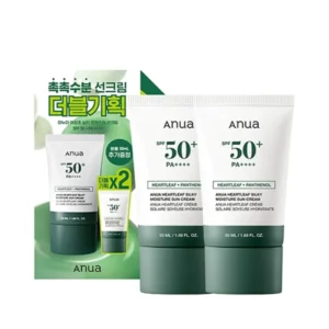 ضدآفتاب بی رنگ جفتی هارتلیف آنوا SPF50