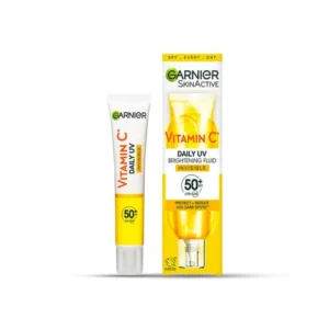 ضدآفتاب بی رنگ ویتامین سی گارنیر SPF50