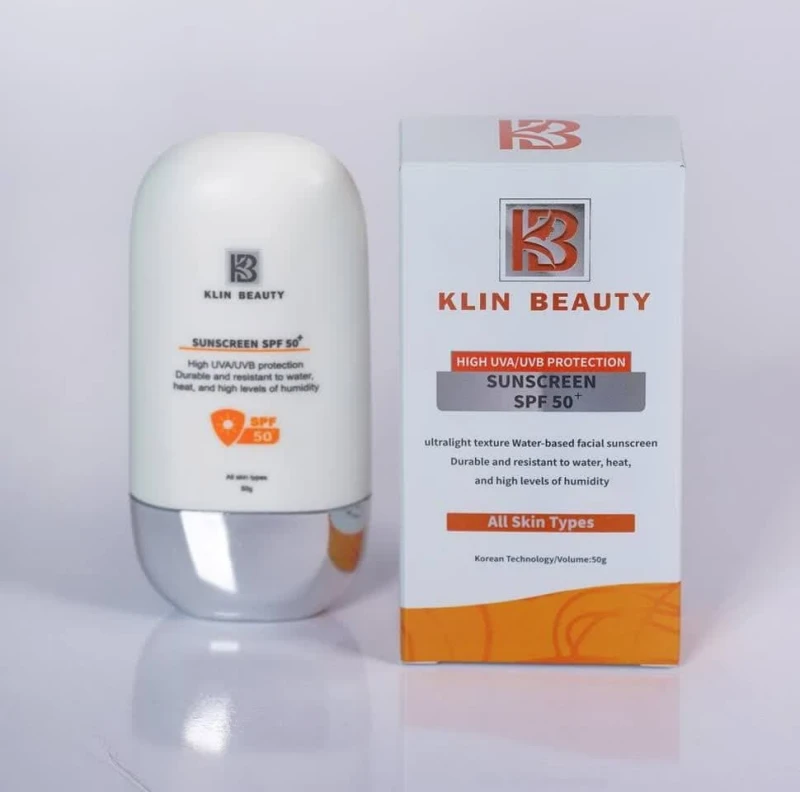 ضدآفتاب فلوئیدی انواع پوست کلین بیوتی SPF50