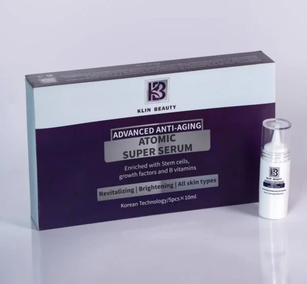 ویال سوپر سرم اتمی کلین بیوتی (جوانساز و ترمیم کننده) 10میل