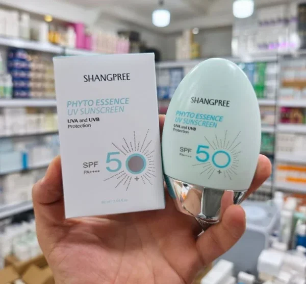 کرم ضدآفتاب بی رنگ شانگپری SPF50