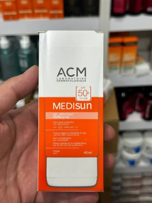 کرم ضدآفتاب مدل MEDISUN ای سی ام SPF50
