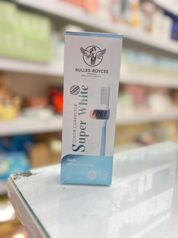 خمیردندان سفیدکننده SUPER WHITE اصل 70میل
