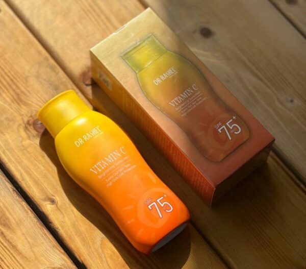 کرم ضدآفتاب روشن کننده ویتامین سی دکتر راشل SPF75