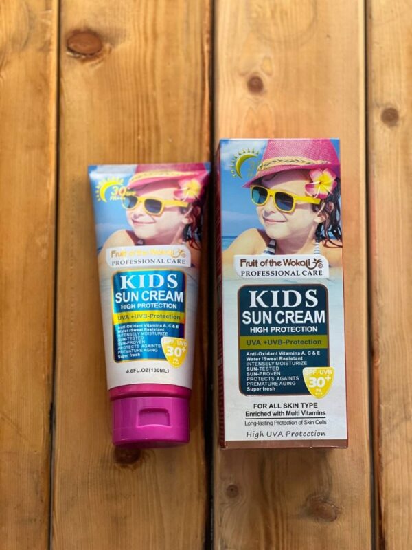 کرم ضدآفتاب کودکان ووکالی SPF30