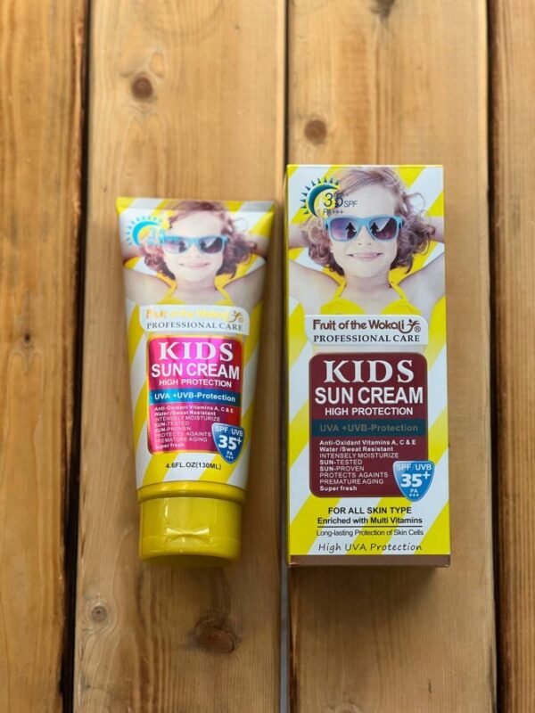 کرم ضدآفتاب کودکان ووکالی SPF35