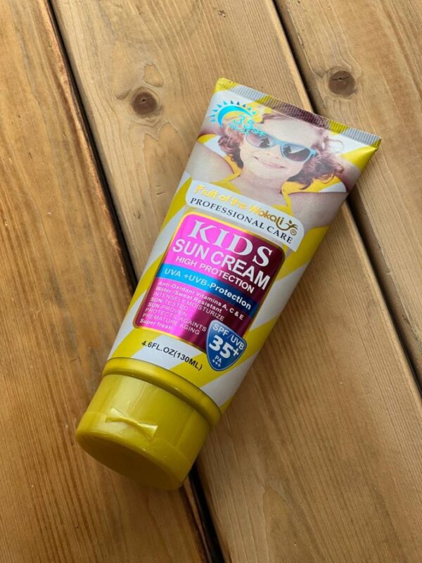 کرم ضدآفتاب کودکان ووکالی SPF35