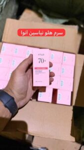 سرم روشن کننده نیاسینامید آنوا حاوی عصاره هلو 30میل