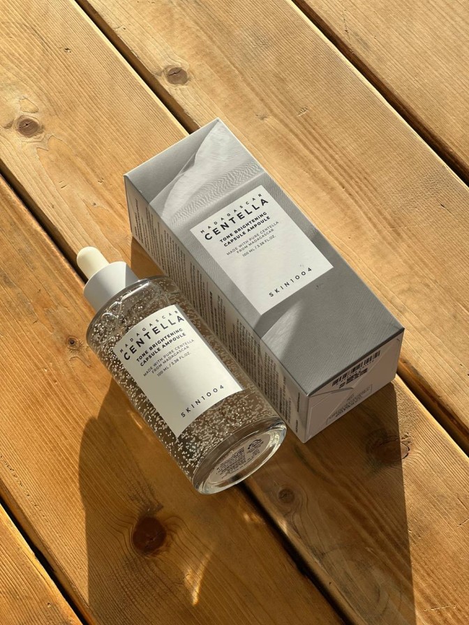 آمپول کپسولی ضدلک سنتلا تون برایتینیگ اسکین 1004 (5) آمپول کپسولی ضدلک سنتلا تون برایتینیگ اسکین 1004