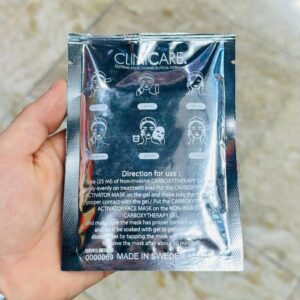 شیت ماسک یک عددی قلیایی و اسیدی ماسک کربوکسی کلینیکر سوئد