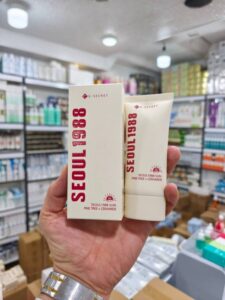 ضدآفتاب کرمی کاج و سراماید سئول 1988