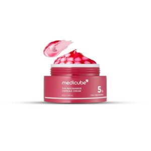 کرم کپسولی نیاسینامید و ترانگزامیک اسید مدی کیوب 55گرم