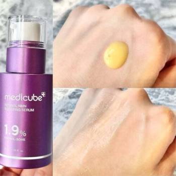 سرم رتینول جوانساز و ضدلک مدی کیوب 30میل (3) سرم رتینول جوانساز و ضدلک مدی کیوب 30میل