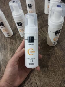 فوم شستشو ویتامین سی اف کازمتیک 150میل