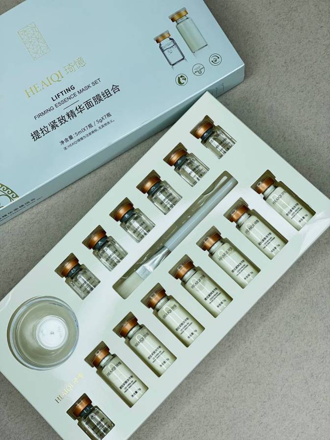 پک ماسک کانتورینگ و لیفتینگ صورت هیایکی (4) پک ماسک کانتورینگ و لیفتینگ صورت هیایکی