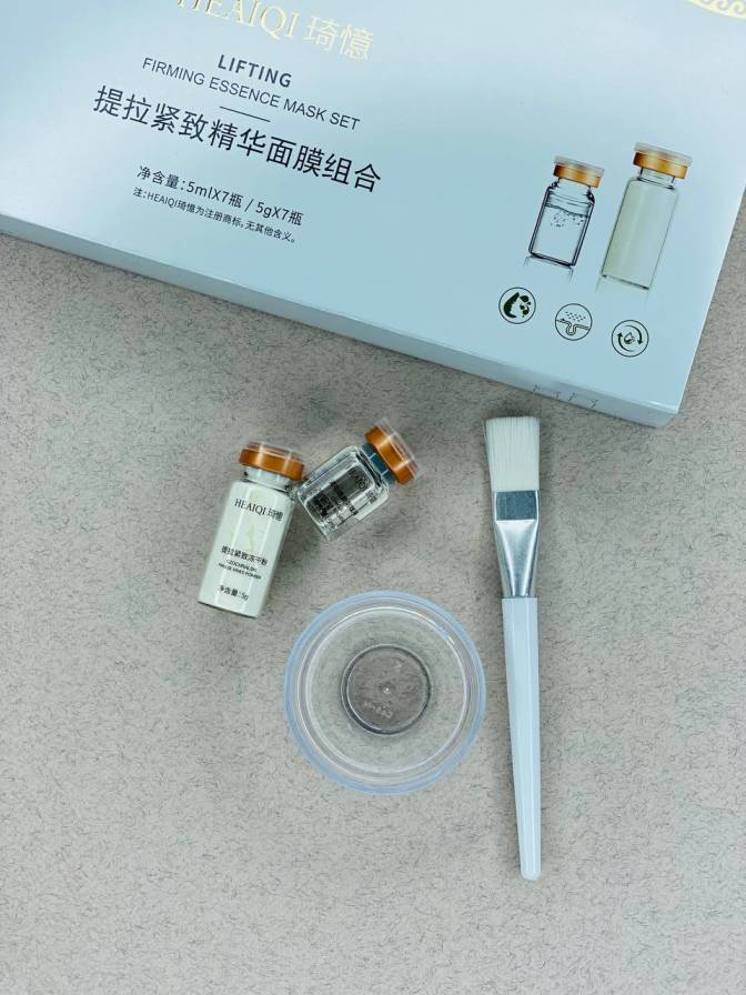 پک ماسک کانتورینگ و لیفتینگ صورت هیایکی (5) پک ماسک کانتورینگ و لیفتینگ صورت هیایکی