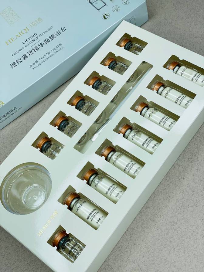 پک ماسک کانتورینگ و لیفتینگ صورت هیایکی (7) پک ماسک کانتورینگ و لیفتینگ صورت هیایکی