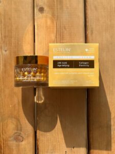 کرم کپسولی طلا 24k و کلاژن استلین 60گرم